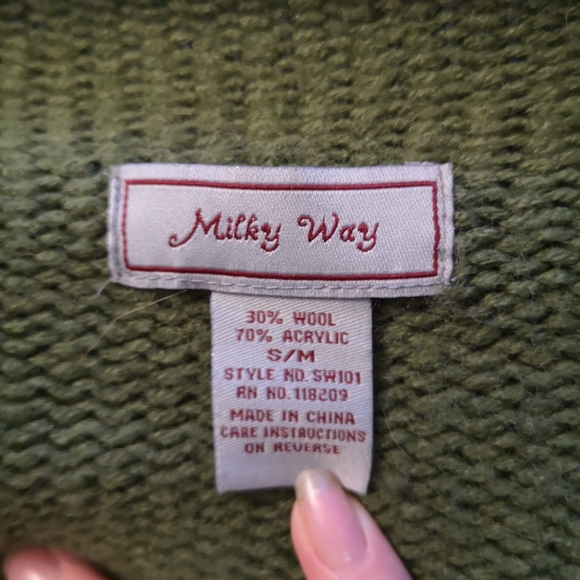 Patchwork Fall Sweater - Picture 5 of 7